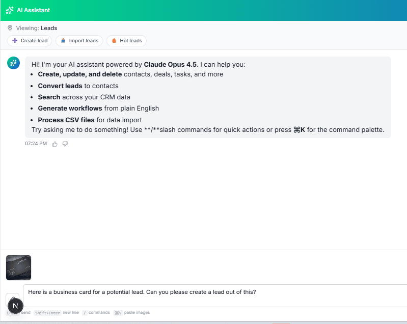 AI assistant that actually does the work